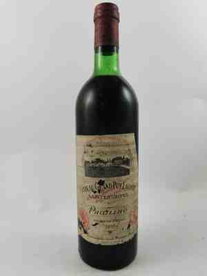 Chateau Grand Puy Lacoste 1977