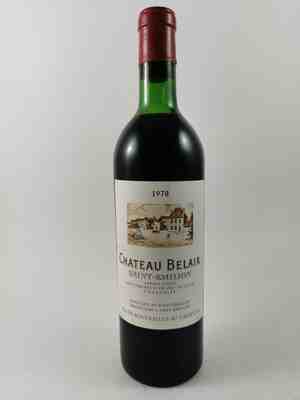 Chateau Belair Monange 1970