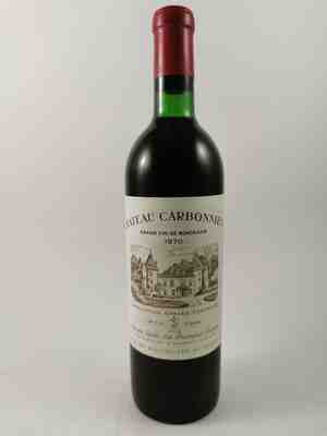 Chateau Carbonnieux 1970