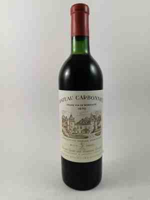 Chateau Carbonnieux 1970