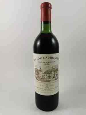 Chateau Carbonnieux 1970