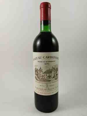 Chateau Carbonnieux 1970