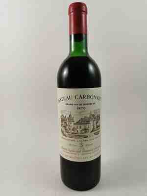 Chateau Carbonnieux 1970