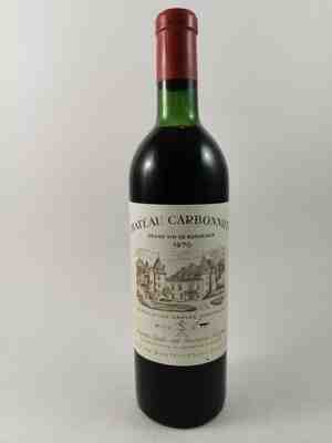 Chateau Carbonnieux 1970