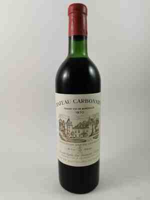 Chateau Carbonnieux 1970