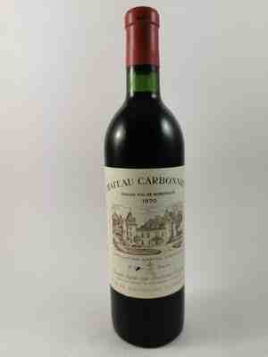 Chateau Carbonnieux 1970