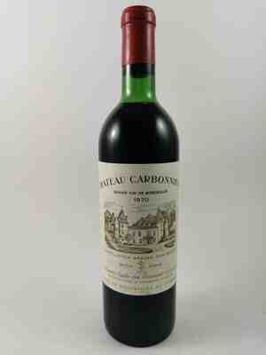 Chateau Carbonnieux 1970