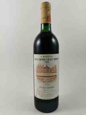 Chateau Les Carmes Haut Brion 1988