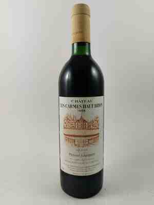 Chateau Les Carmes Haut Brion 1988