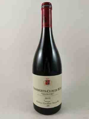 Robert Groffier Chambertin Clos De Beze Grand Cru 2012