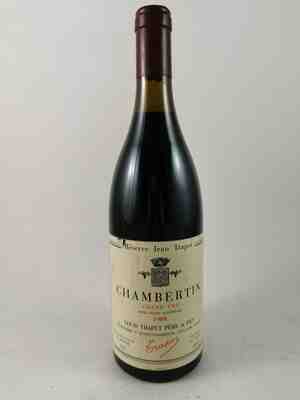 Jean Et Jean Louis Trapet Chambertin Grand Cru 1989