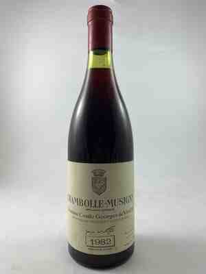 Comte Georges De Vogue Chambolle Musigny 1982