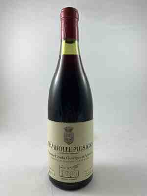 Comte Georges De Vogue Chambolle Musigny 1980