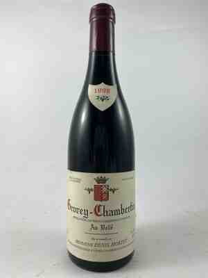 Denis Mortet Gevrey Chambertin Au Velle 1998