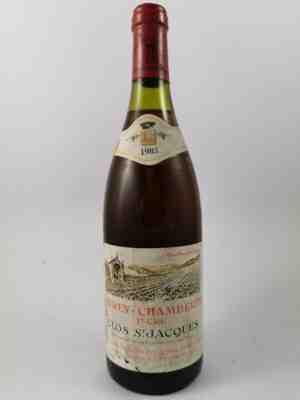 Armand Rousseau Gevrey Chambertin Clos Saint Jacques 1er Cru 1985