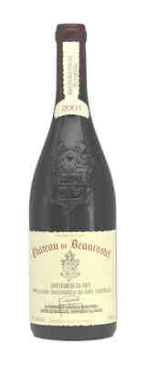 Beaucastel , Chateauneuf Du Pape , 2001