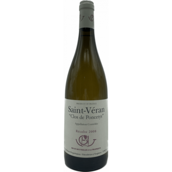 Guffens Heynen Saint Veran Clos De Poncetys 2008