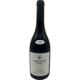 Grand Boise Liberte Chérie Vin De Table De France Syrah 2019