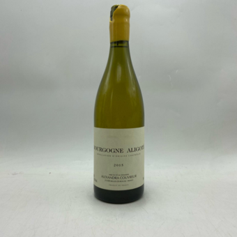 Alexandra Couvreur Bourgogne Aligote 2015