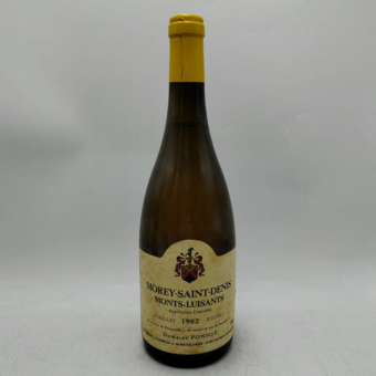 Ponsot Morey-saint-denis Clos Des Monts Luisants Vieilles Vignes 1er Cru 1982