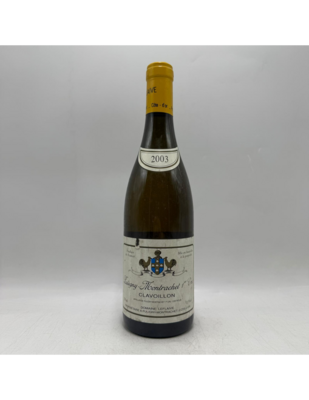 Leflaive Puligny Montrachet Clavoillon 1er Cru 2003