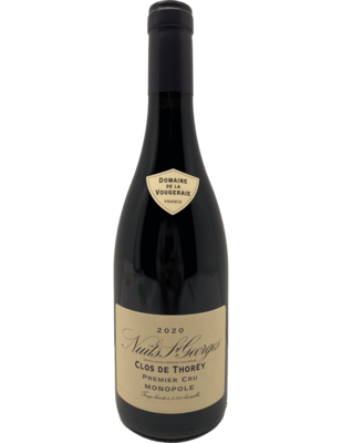 De La Vougeraie , Nuits St Georges Clos De Thorey 1er Cru , 2020