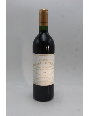 Chateau Haut Brion Chateau Bahans De Haut Brion 1990