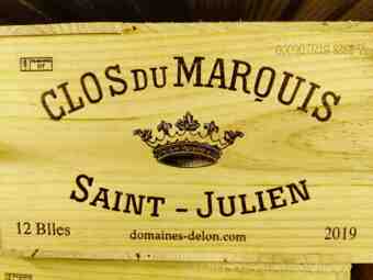 Chateau Leoville Las Cases Clos Du Marquis 2019