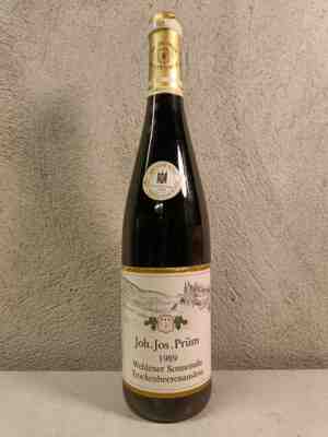 Jj Prum Wehlener Sonnenuhr Riesling Tba 1989