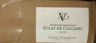 Pierre Girardin Eclat De Calcaire Bourgogne Blanc 2019