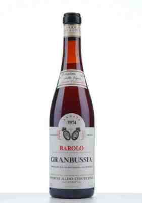 Aldo Conterno , Barolo Riserva Speciale Granbussia Bricco Colonnello , 1974