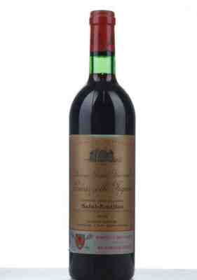 Chateau Grand Barrail Lamarzelle Figeac 1975