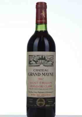 Chateau Grand Mayne 1982