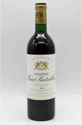 Chateau Haut Batailley 1985