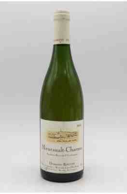 Jean Marc Roulot Meursault Les Charmes 1er Cru 2001