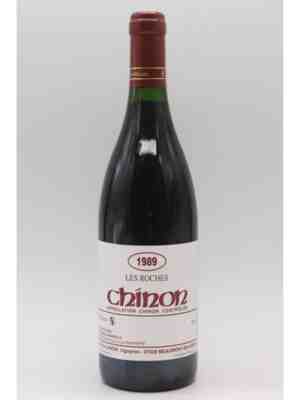 Alain Et Jerome Lenoir Chinon Rouge 1989