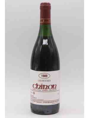 Alain Et Jerome Lenoir Chinon Rouge 1989