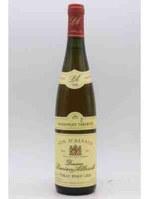 Lucien Albrecht Alsace Tokay Pinot Gris Vendanges Tardives 1989