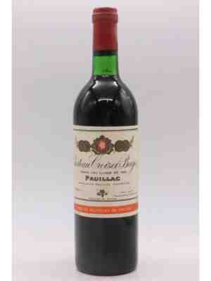 Chateau Croizet Bages 1976