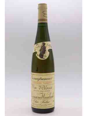 Weinbach Alsace Gewurztraminer Clos Des Capusins Cuvee Theo Vendanges Tardives 1988