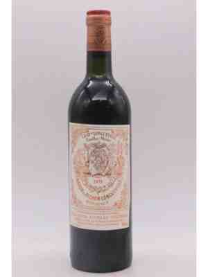 Chateau Pichon Longueville Baron 1978