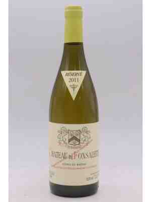 Rayas Chateau De Fonsalette Reserve Blanc 2011