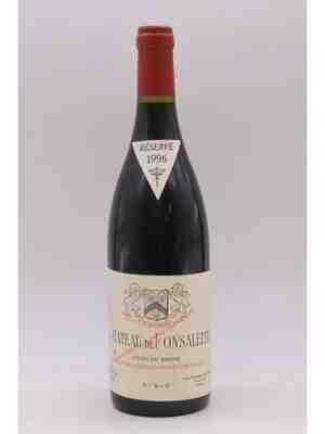 Rayas Chateau De Fonsalette Reserve Syrah 1996