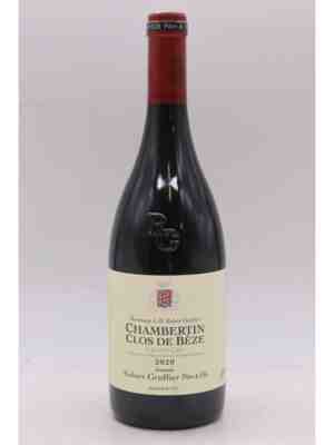 Robert Groffier Chambertin Clos De Beze Grand Cru 2020