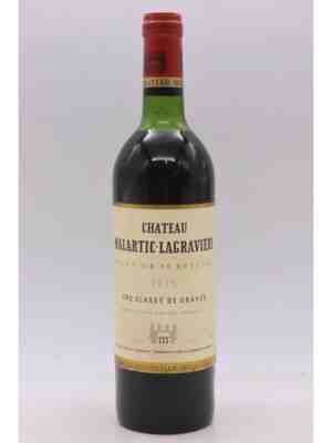 Chateau Malartic Lagraviere 1975