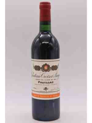 Chateau Croizet Bages 1984